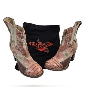 Freebird by Steven Patchwork Petal Boots